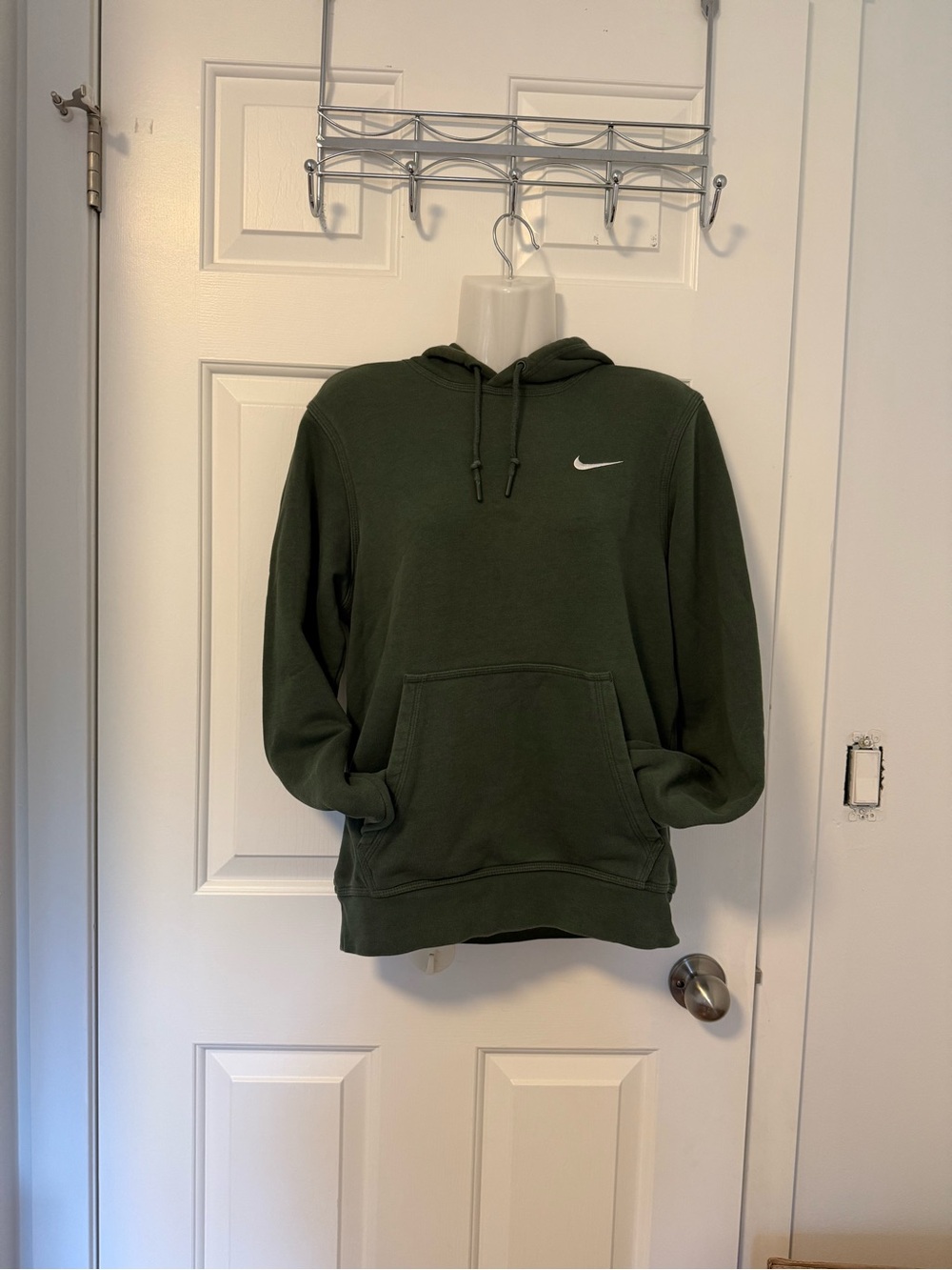 Nike Dark Olive Green Hoodie Size S